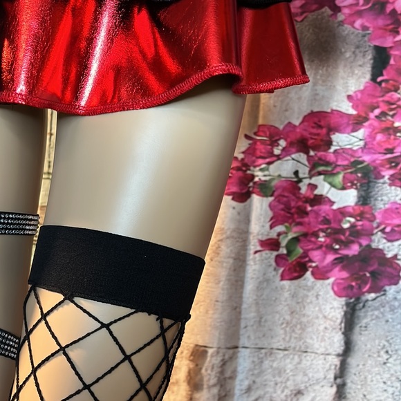 Queen of Hearts Rave mini skirt - Picture 10 of 14